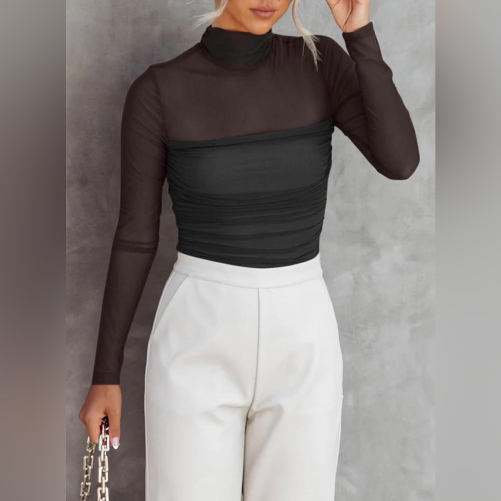 Mock Neck Body Suit
